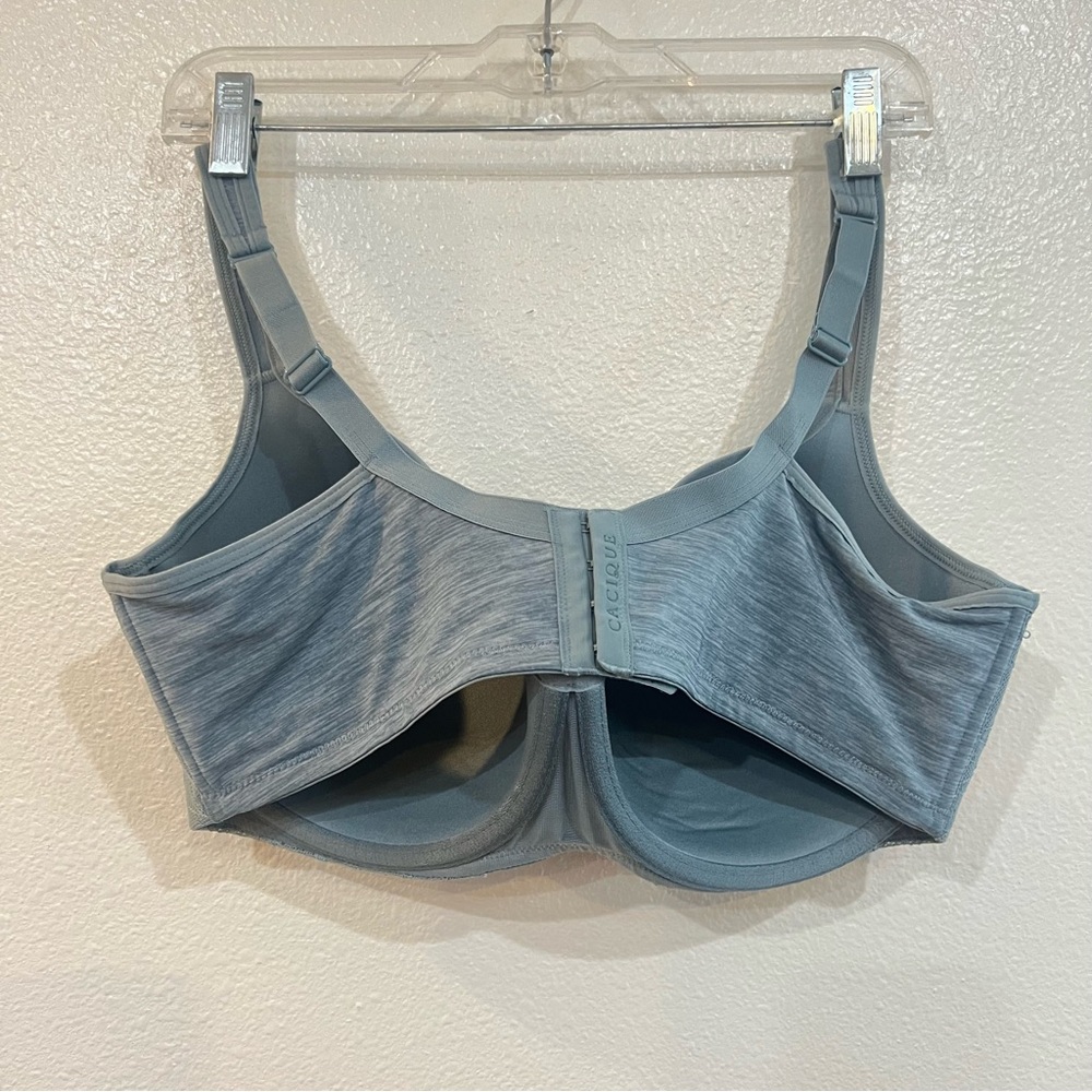 Cacique Lane Bryant Lightly Lined Smooth Balconette Underwire Bra sz 40DDD NWOT - Picture 2 of 6